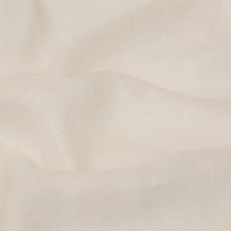 Linen Scrim with Metallic Foil - Gold on Ivory - Talatha Collection