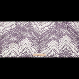 Blackberry Wine and Pumice Stone Abstract Silk Chiffon