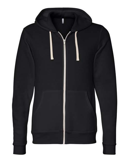 Unisex Triblend Sponge Fleece Full-Zip Hoodie
