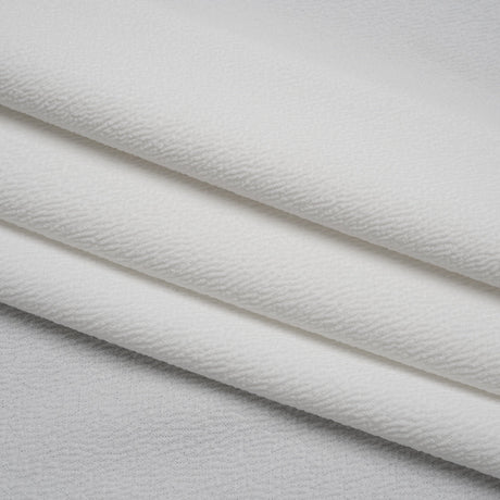 Stretch Liverpool Knit - White - Evangeline Collection