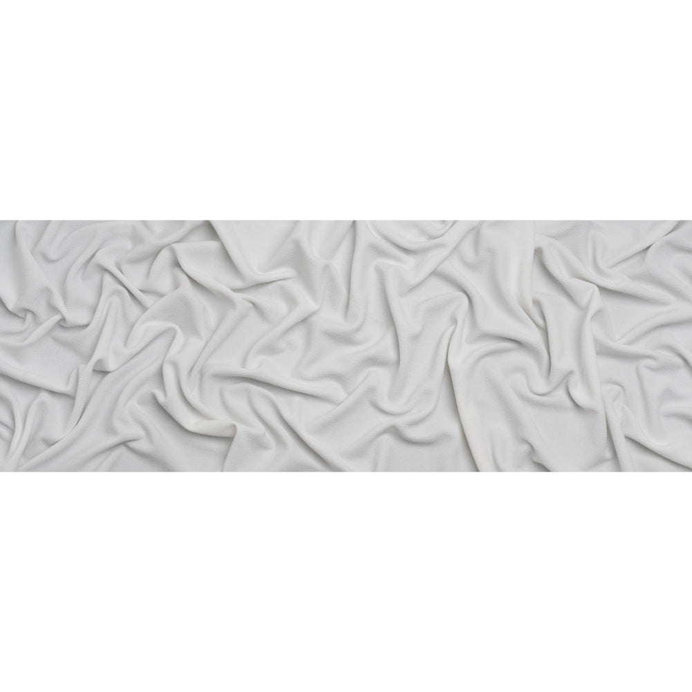 Stretch Liverpool Knit - White - Evangeline Collection