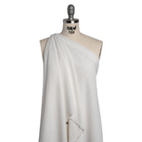 Stretch Liverpool Knit - White - Evangeline Collection