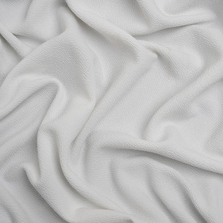 Stretch Liverpool Knit - White - Evangeline Collection