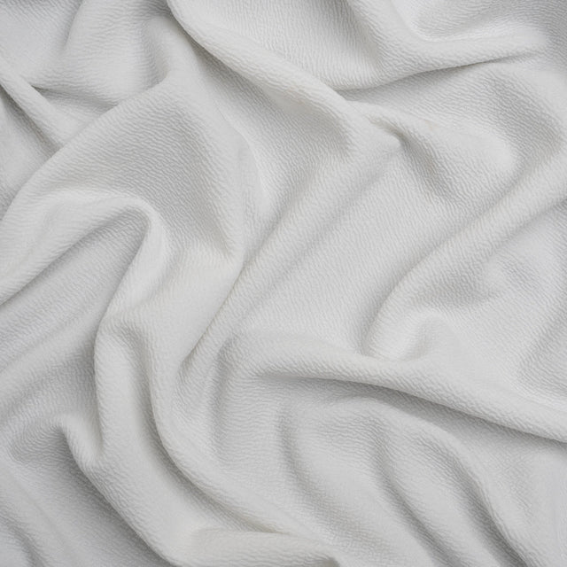 Stretch Liverpool Knit - White - Evangeline Collection