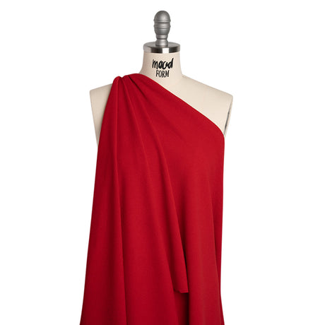 Stretch Liverpool Knit - Red - Evangeline Collection