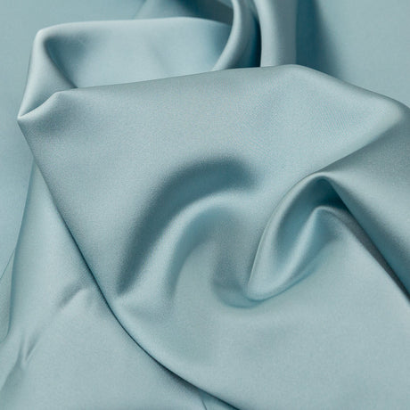 Jessica Canal Blue Stretch Satin