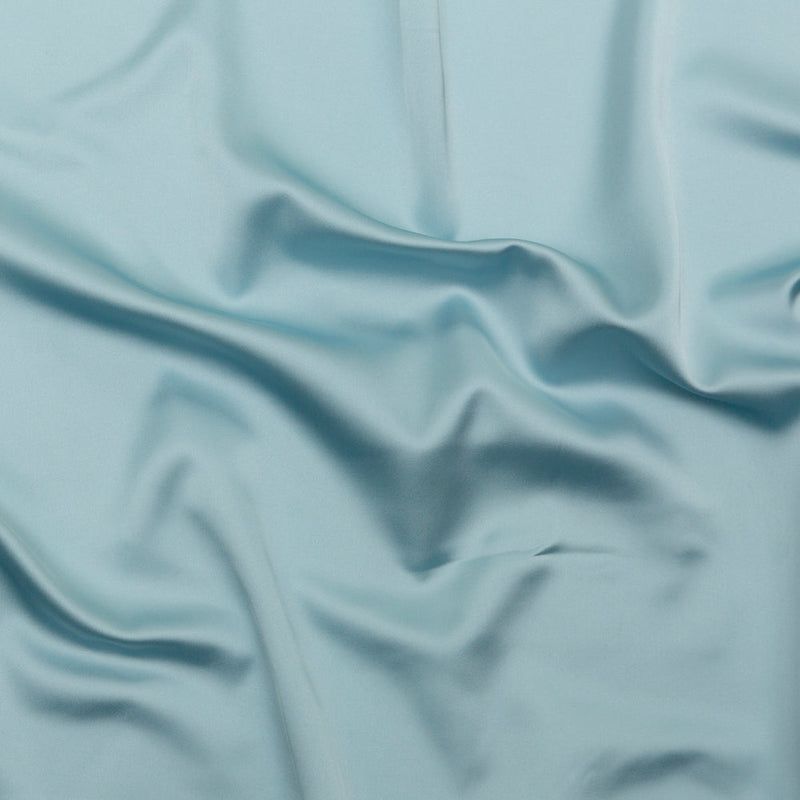 Jessica Canal Blue Stretch Satin