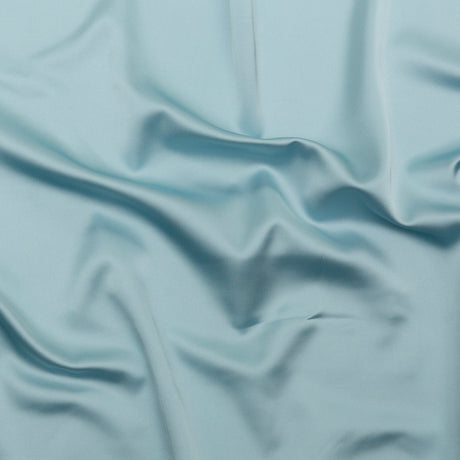 Jessica Canal Blue Stretch Satin