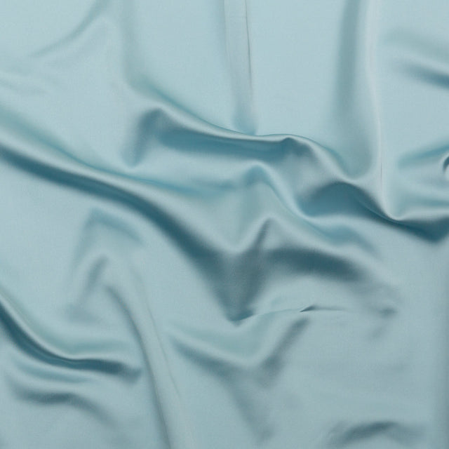 Jessica Canal Blue Stretch Satin