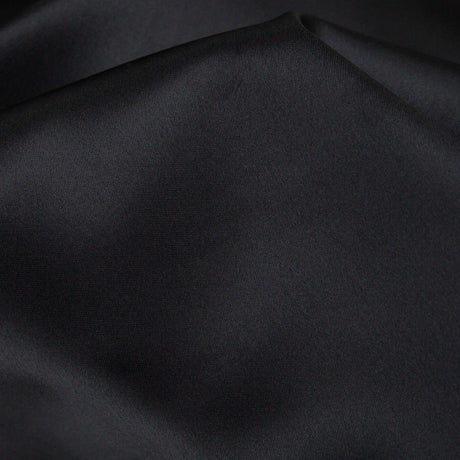Jessica Black Stretch Satin