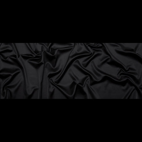 Jessica Black Stretch Satin