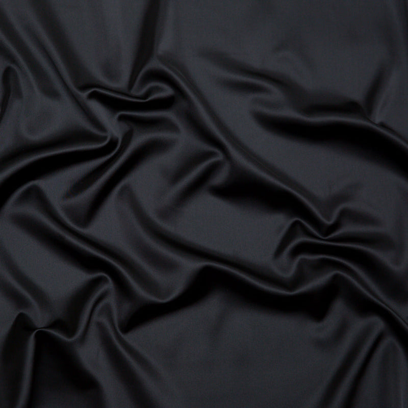 Jessica Black Stretch Satin