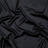 Jessica Black Stretch Satin