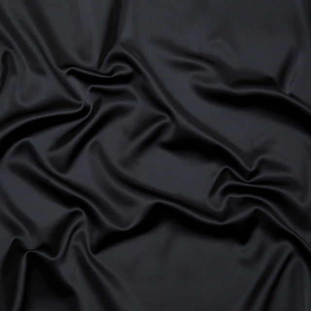 Jessica Black Stretch Satin
