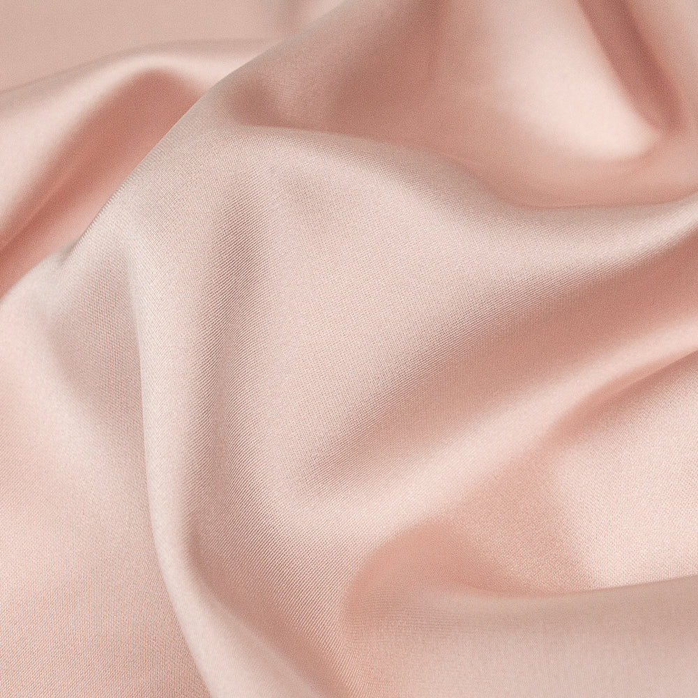 Jessica Dusty Pink Stretch Satin
