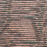 Netting with Baby Sequins - Aqua and Pink Iridescent Stripes on White