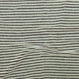 Netting with Baby Sequins - Glittery Green and Pink Iridescent Stripes on White