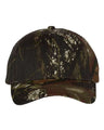 Solid Front Camo Back Cap