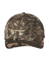 Solid Front Camo Back Cap