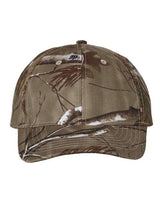 Solid Front Camo Back Cap