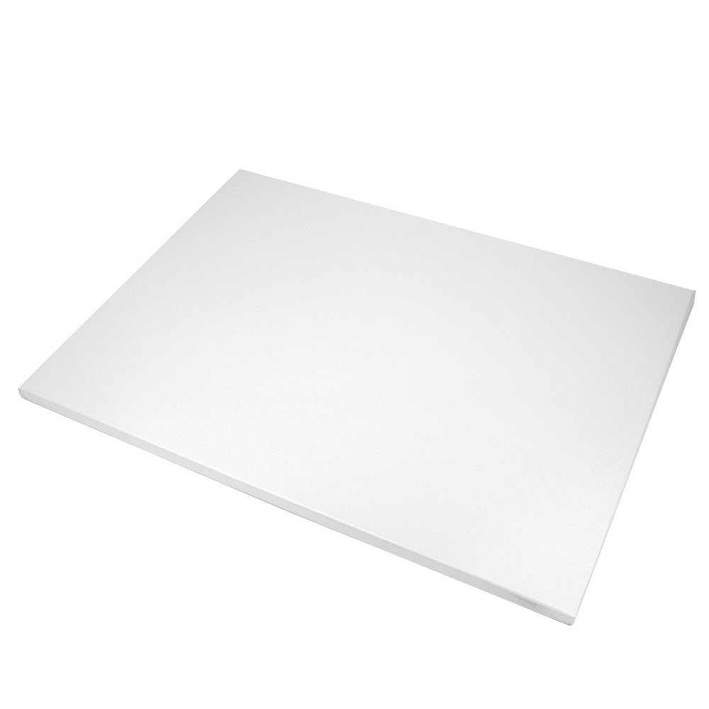 O'Creme Quarter Size Rectangular White Foil Cake Board, 1/2" Thick, Pack of 5