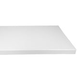 O'Creme Quarter Size Rectangular White Foil Cake Board, 1/2" Thick, Pack of 5