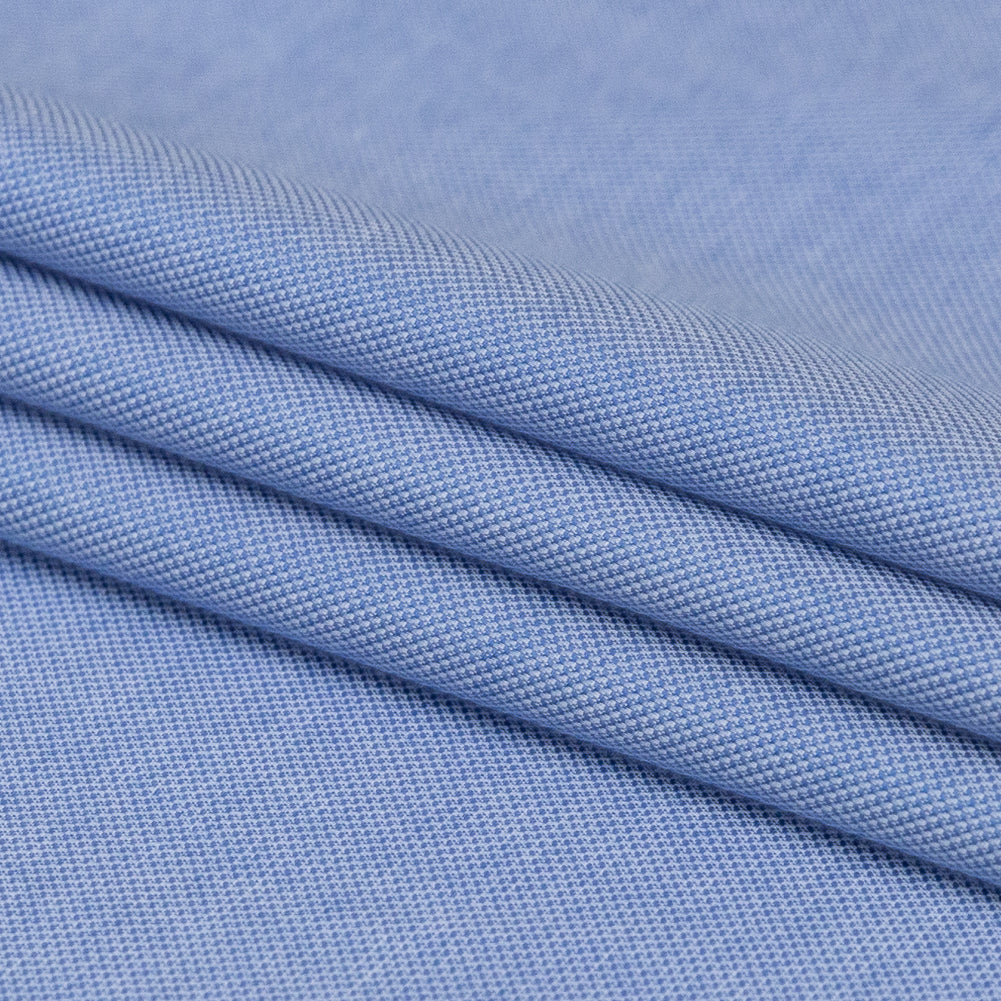 Heathered Hydrangea Mercerized Cotton Shirting