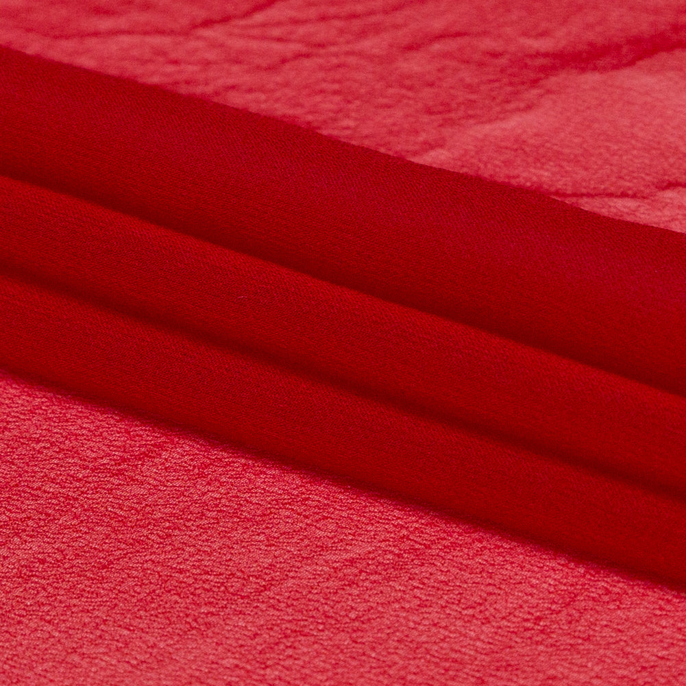 Milly Red Silk Chiffon