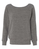 Women's Sponge Fleece Wide Neck Sweatshirt