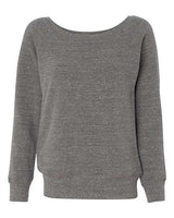 Women's Sponge Fleece Wide Neck Sweatshirt