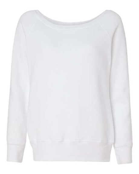 Women's Sponge Fleece Wide Neck Sweatshirt
