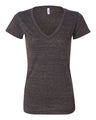 Women's Triblend Deep V-Neck Tee