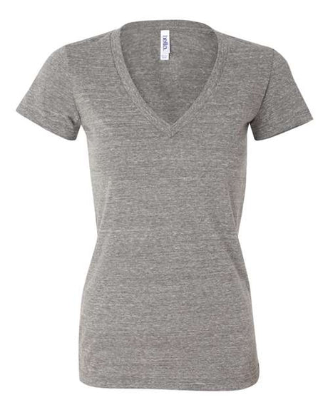 Women's Triblend Deep V-Neck Tee
