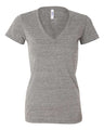 Women's Triblend Deep V-Neck Tee
