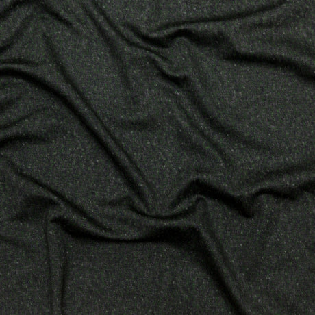 Italian Green and Black Printed Ponte Knit