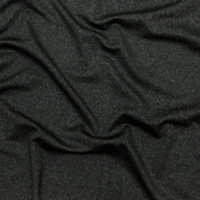 Italian Green and Black Printed Ponte Knit