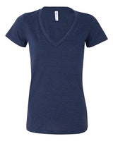 Women's Triblend Deep V-Neck Tee