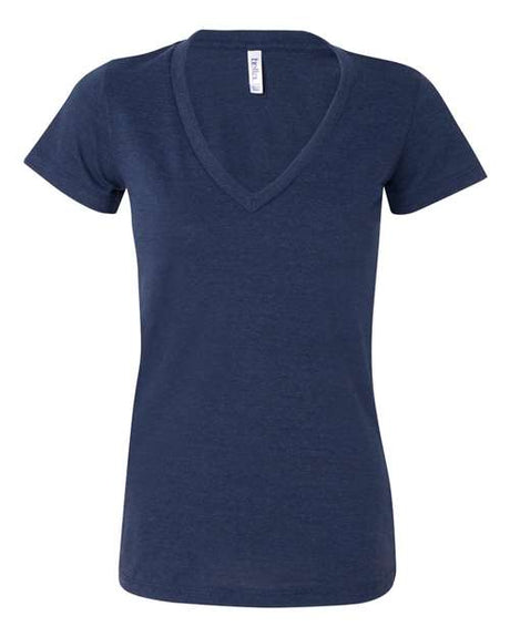Women's Triblend Deep V-Neck Tee