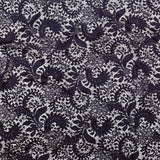 Italian Mulberry Floral Lace with Scalloped Eyelash Edges