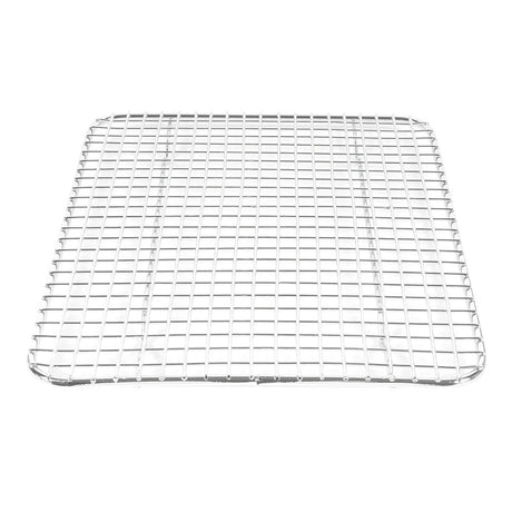 Chrome Wire Pan Grate for Half Steam Pan 8 x 10 Inches