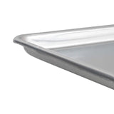 26" x 18" Full Size Sheet Pan 12 Gauge Aluminum Open Bead Heavy-Duty Design