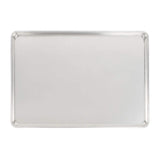 26" x 18" x 1" Full-Size Bun Pan 16 Gauge Aluminum Alloy Non Perforated Stackable