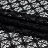 Milly Black Diamond Polyester Lace