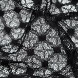 Milly Black Diamond Polyester Lace