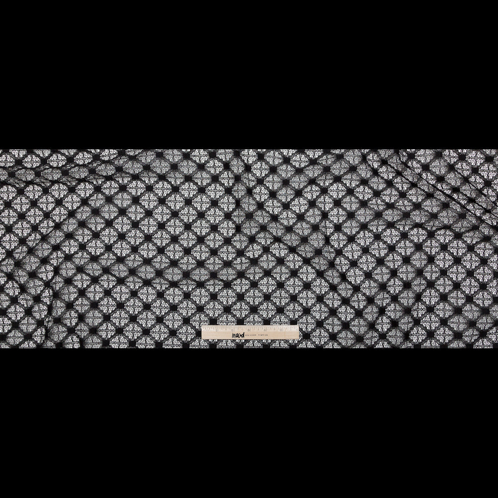 Milly Black Diamond Polyester Lace