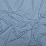 Italian Heathered Blue Cotton Shirting