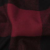Buffalo Check Cotton Flannel - Black and Red - Seco Collection