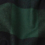 Buffalo Check Cotton Flannel - Black and Green - Seco Collection