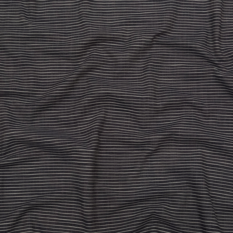 Tornado and Dove Striped Organic Cotton Dobby