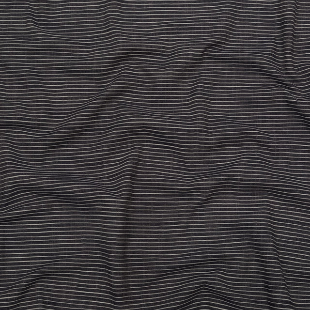 Tornado and Dove Striped Organic Cotton Dobby